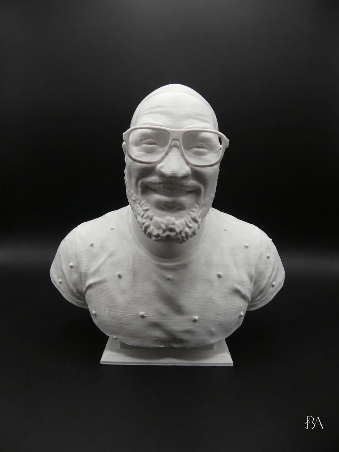 Buste blanc mat Bust’Art